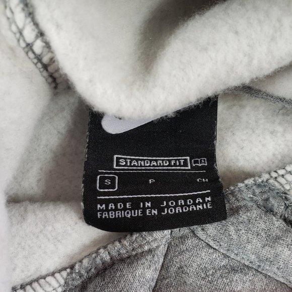 Grey and pink Girls Nike Hooded Sweatshirt - Picture 4 of 7